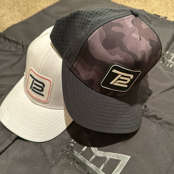 TB12 x Melin Collab White Hydro A-Game / Black Camo Classic Hats NWT New W/Tags - Picture 3 of 17